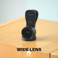 MPOW 3 in 1 Clip-On Lens Kits Fisheye Lens Updated Version