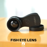 MPOW 3 in 1 Clip-On Lens Kits Fisheye Lens Updated Version