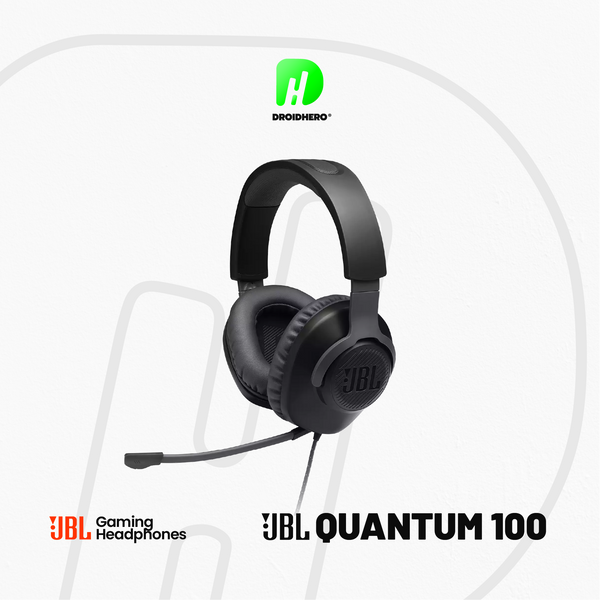 JBL Quantum 100 | Gaming Headphones with Detachable Boom Mic