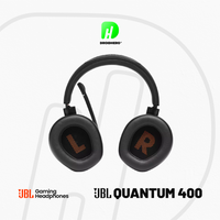 JBL Quantum 400 | USB over-ear gaming headset with game-chat dial