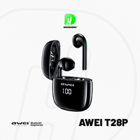 AWEI T28P True Wireless Earbuds - LED Digital Display